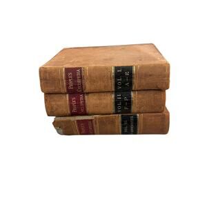 1883 The People's Cyclopedia of Universal Knowledge Volumes 1, 2, 3 books